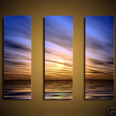 Dafen Oil Painting on canvas sunglow -set472